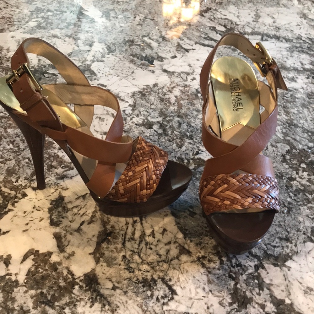 Michael Kors platform high heel